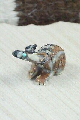 Armadillo Zuni Fetish Carving - Dana Malani - High Lonesome Trading