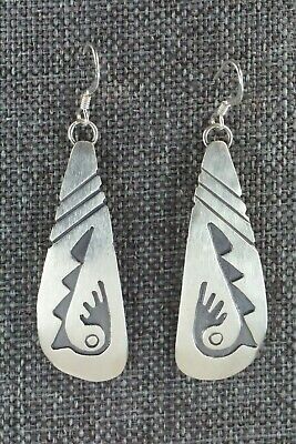 Navajo Sterling Silver Earrings - Charlie Yazzie