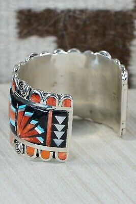 Zuni Multi Stone & Sterling Silver Bracelet - Jason Bobelu