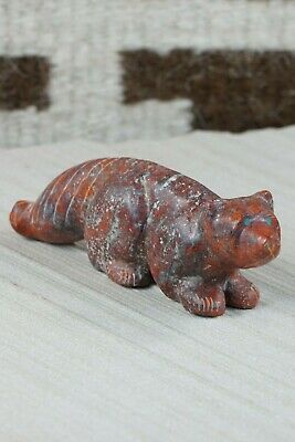 Wolf Zuni Fetish Carving - Nelson Yatsattie - High Lonesome Trading
