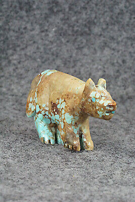 Wolf Zuni Fetish Carving - Andres Quandelacy