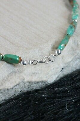 Navajo Turquoise & Sterling Silver Necklace - Native American