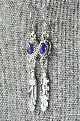 Lapis & Sterling Silver Earrings - Harris Largo