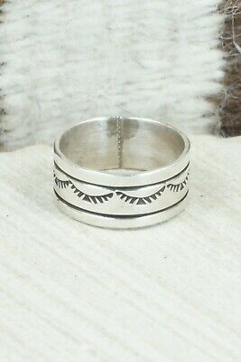 Sterling Silver Ring - Tim Yazzie - Size 9.5