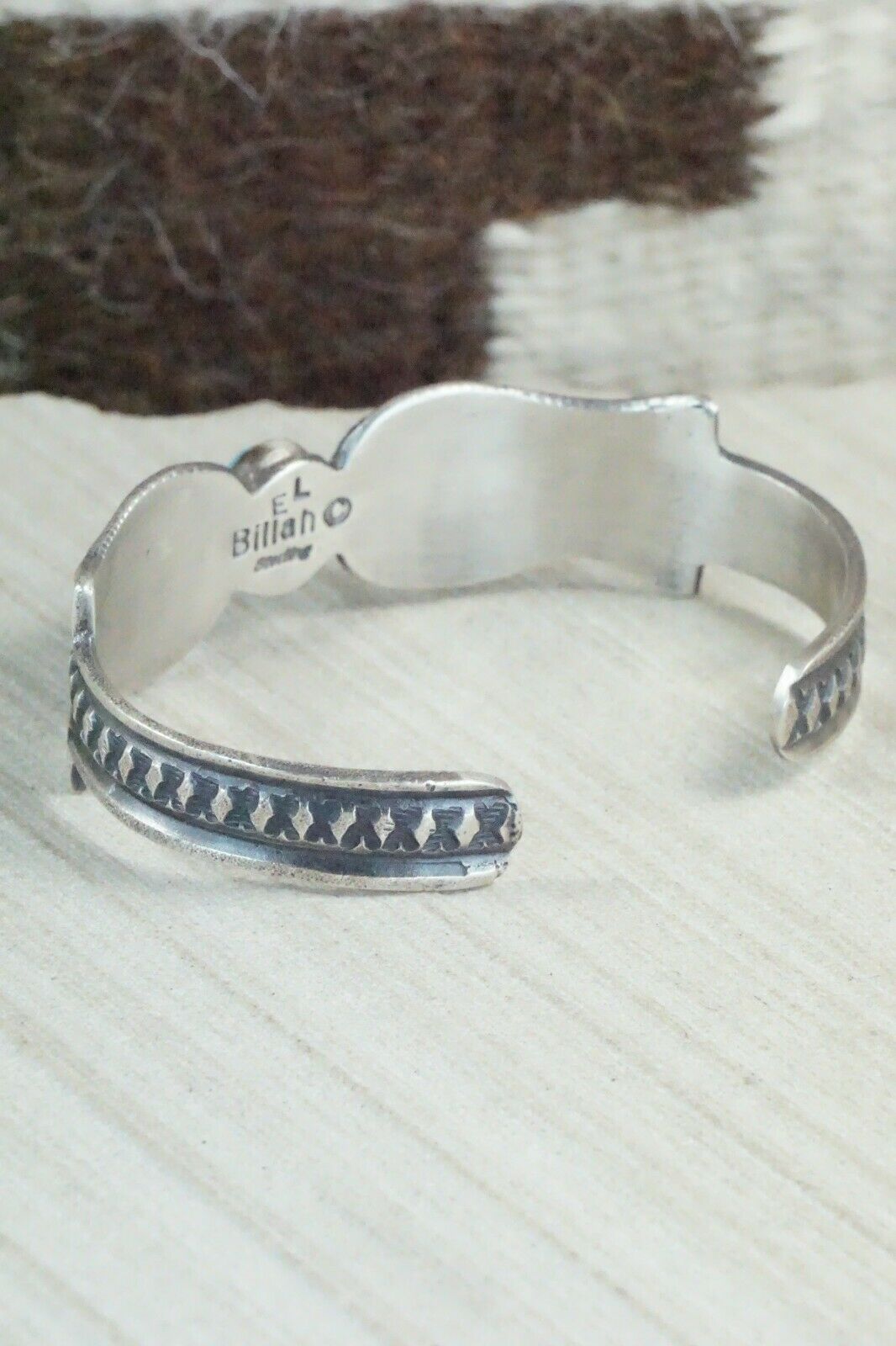 Turquoise and Sterling Silver Bracelet - Eva & Linberg Billah