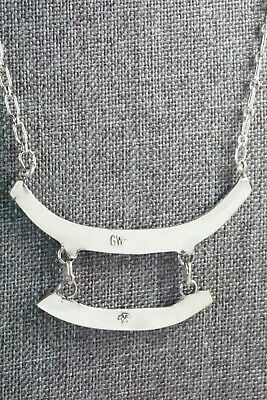 Turquoise & Sterling Silver Necklace - Gloria Waseta