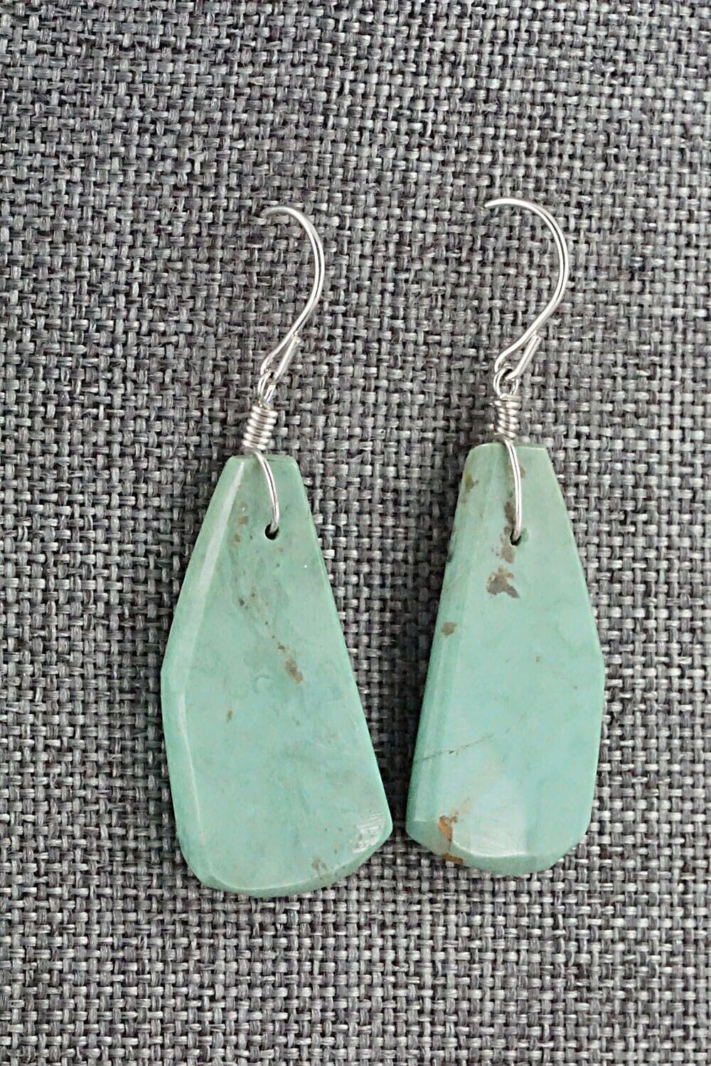 Turquoise & Sterling Silver Earrings - Sharon Abeyta