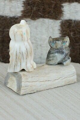 Owl Zuni Fetish Carving - Brandon Phillips