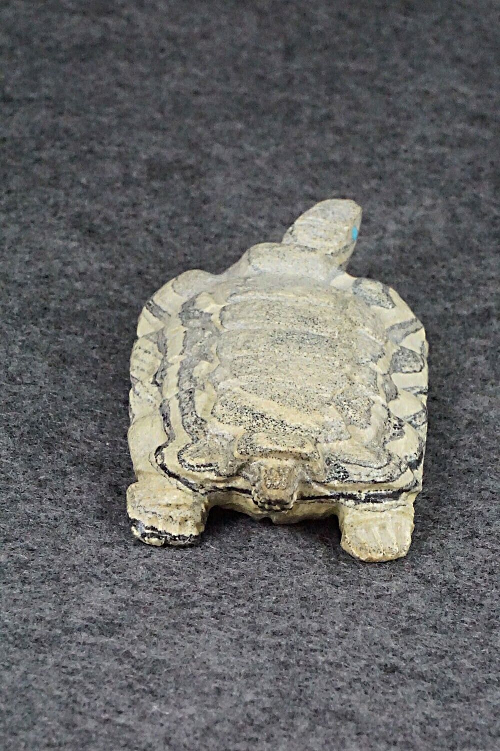 Turtle Zuni Fetish Carving - Herbert Him