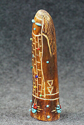 Corn Maiden Zuni Fetish Carving - Jared Amesoli