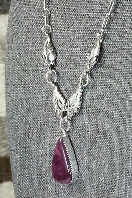 Spiny Oyster & Sterling Silver Necklace - Verley Betone