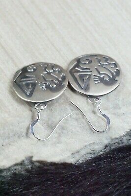 Navajo Sterling Silver Earrings - Charlie Yazzie