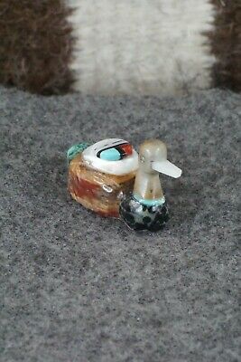 Duck Zuni Fetish Carving - Darrin Boone