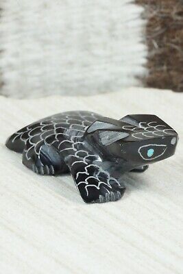 Horned Toad Zuni Fetish Carving - Russell Shack