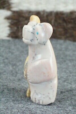 Bear Zuni Fetish Carving - Reynold Lunasee