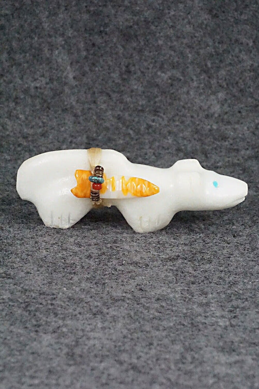 Mountain Lion Zuni Fetish Carving - Peter Gasper