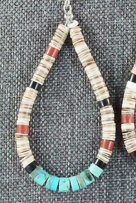 Multi Stone & Sterling Silver Earrings - Torevia Crespin