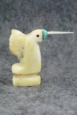 Humming Bird Zuni Fetish Carving - Justin Red Elk
