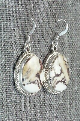 Wild Horse & Sterling Silver Earrings - Annie Spencer