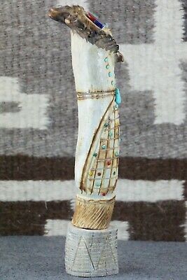 Corn Maiden Zuni Fetish Carving - Roger Shebola