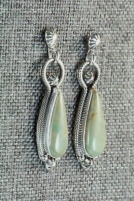Turquoise & Sterling Silver Earrings - Verley Betone