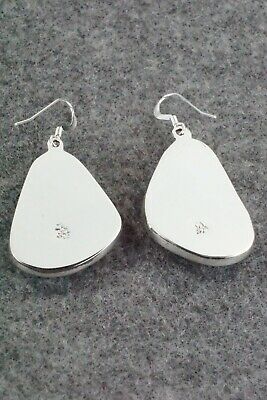 Turquoise and Sterling Silver Earrings - Sharon McCarthy