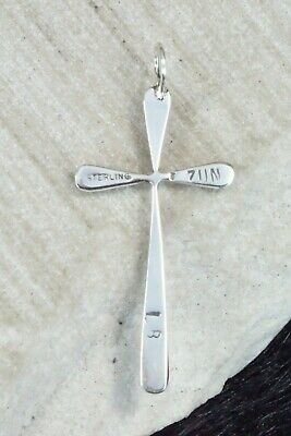 Multi Stone & Sterling Silver Pendant - Lynette Bowannie