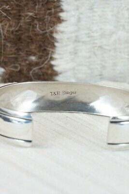 Navajo Sterling Silver Bracelet - Richard Singer