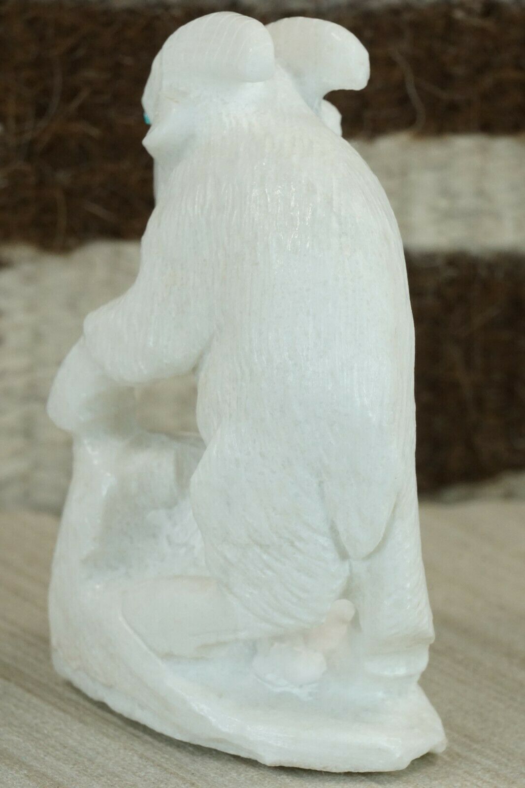 Goat Zuni Fetish Carving - Derrick Kaamasee