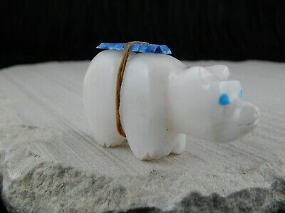 Bear Zuni Fetish Carving- Danny Booqua - High Lonesome Trading