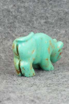 Mountain Lion Zuni Fetish Carving - Andres Quandelacy