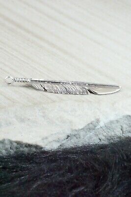 Sterling Silver Feather Pendant - Ben Begay