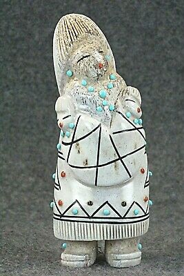 Corn Maiden Zuni Fetish Carving - Claudia Peina