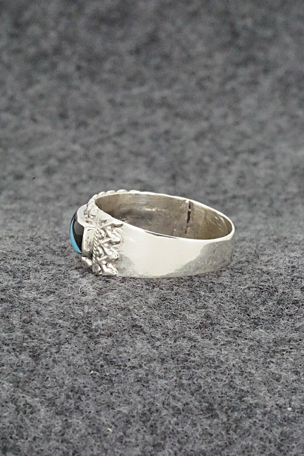 Multi Stone & Sterling Silver Ring - Rebecca Sheyka - Size 8