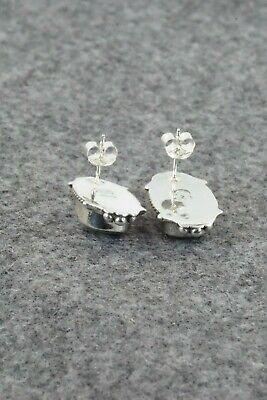 Turquoise & Sterling Silver Earrings - Betty Begay