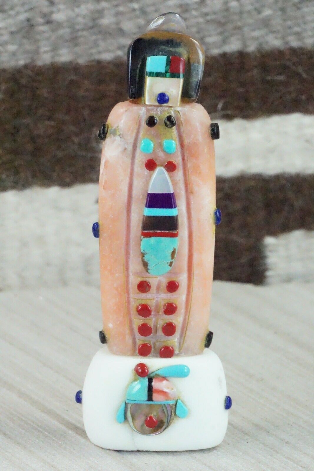 Corn Maiden Zuni Fetish Carving - Roger Shebola