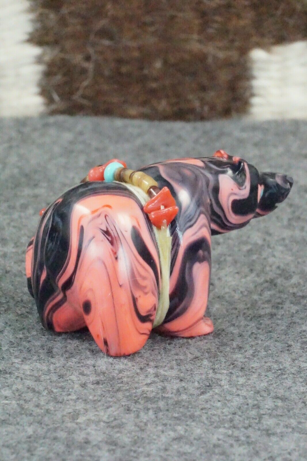 Bear Zuni Fetish Carving - Paulette Quam