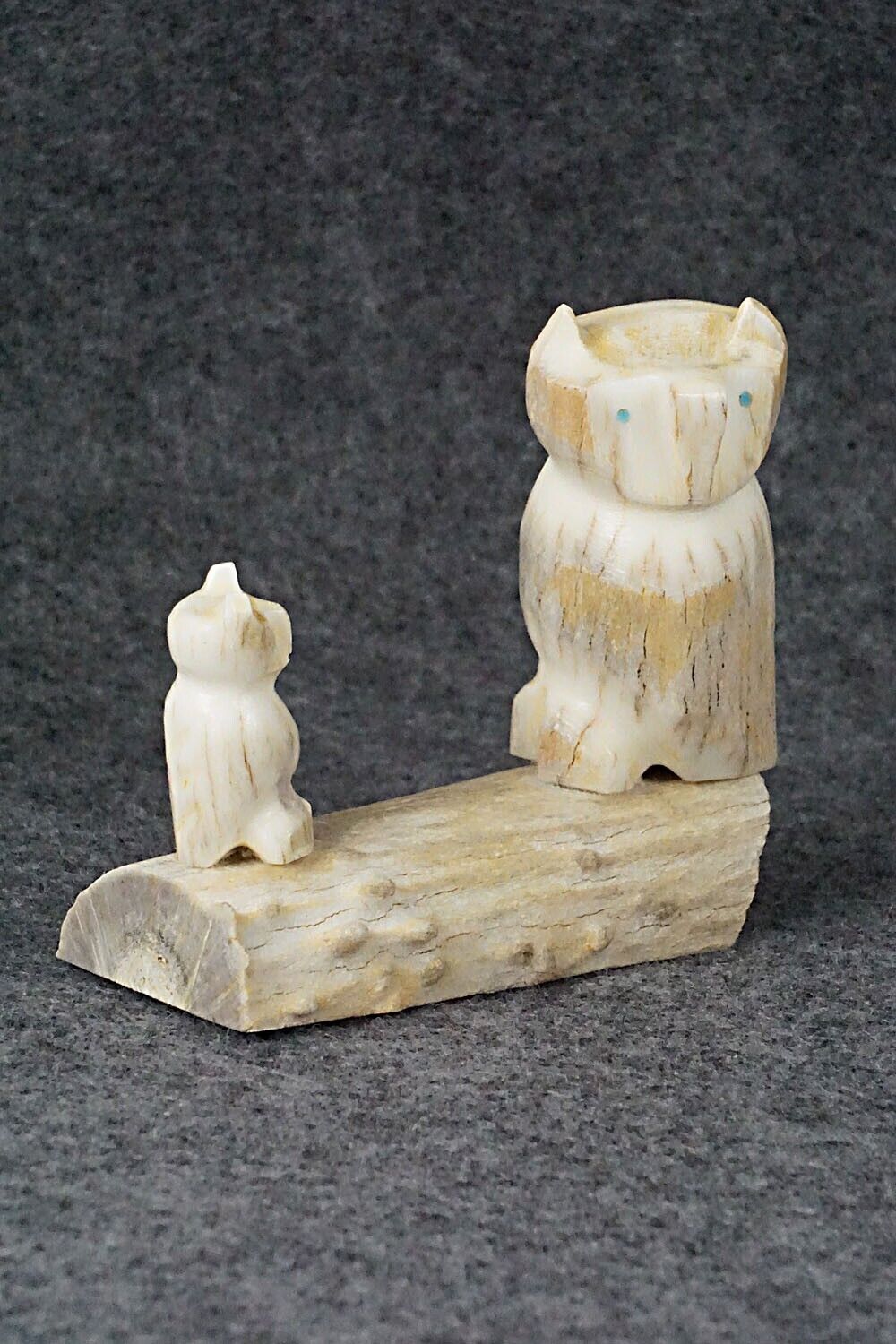 Owl Zuni Fetish Carving - Brandon Phillips
