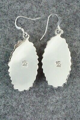 Turquoise & Sterling Silver Earrings - Sheena Jack