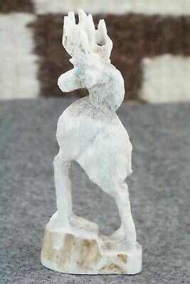 Deer Zuni Fetish Carving - Jerrold Lahaleon - High Lonesome Trading