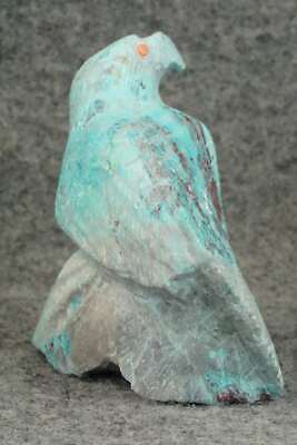 Eagle Zuni Fetish Carving - Derrick Kaamasee