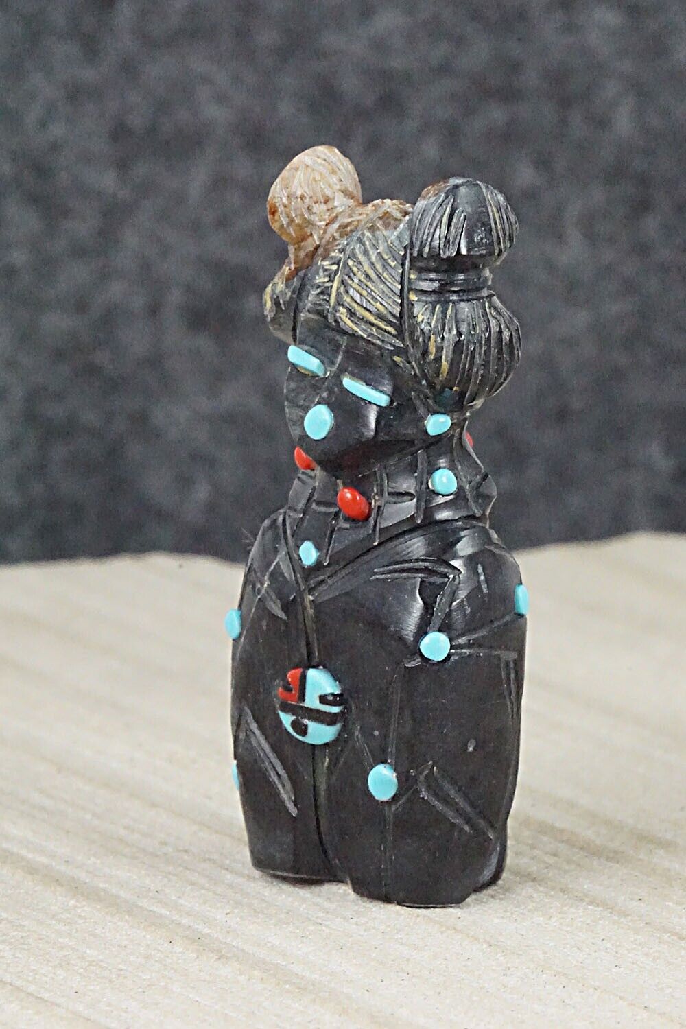 Corn Maiden Zuni Fetish Carving - Danette Laate