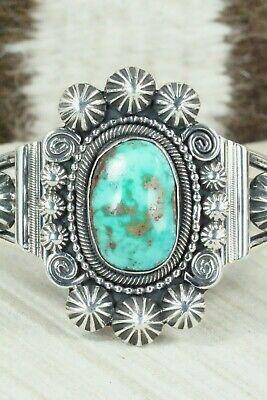 Turquoise and Sterling Silver Bracelet - Jess Martinez - High Lonesome Trading