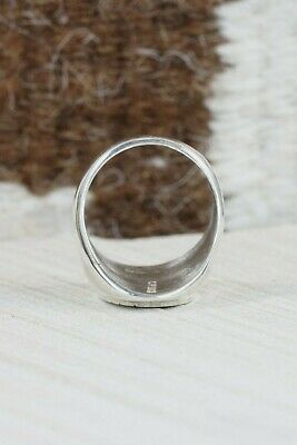 Navajo Sterling Silver Ring - Calvin Peterson - Size 11
