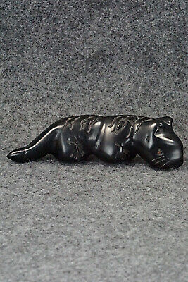 Mountain Lion Zuni Fetish Carving - Justin Red Elk