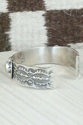 Turquoise & Sterling Silver Bracelet - Garrett Hale - High Lonesome Trading