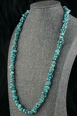 Turquoise Nugget Necklace - Louise Joe - Navajo - High Lonesome Trading