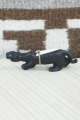 Mountain Lion Zuni Fetish Carving - Albert Eustace