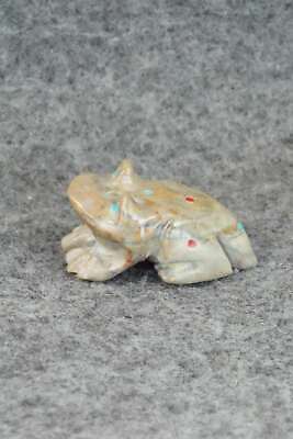 Frog Zuni Fetish Carving - Todd Lowsayatee