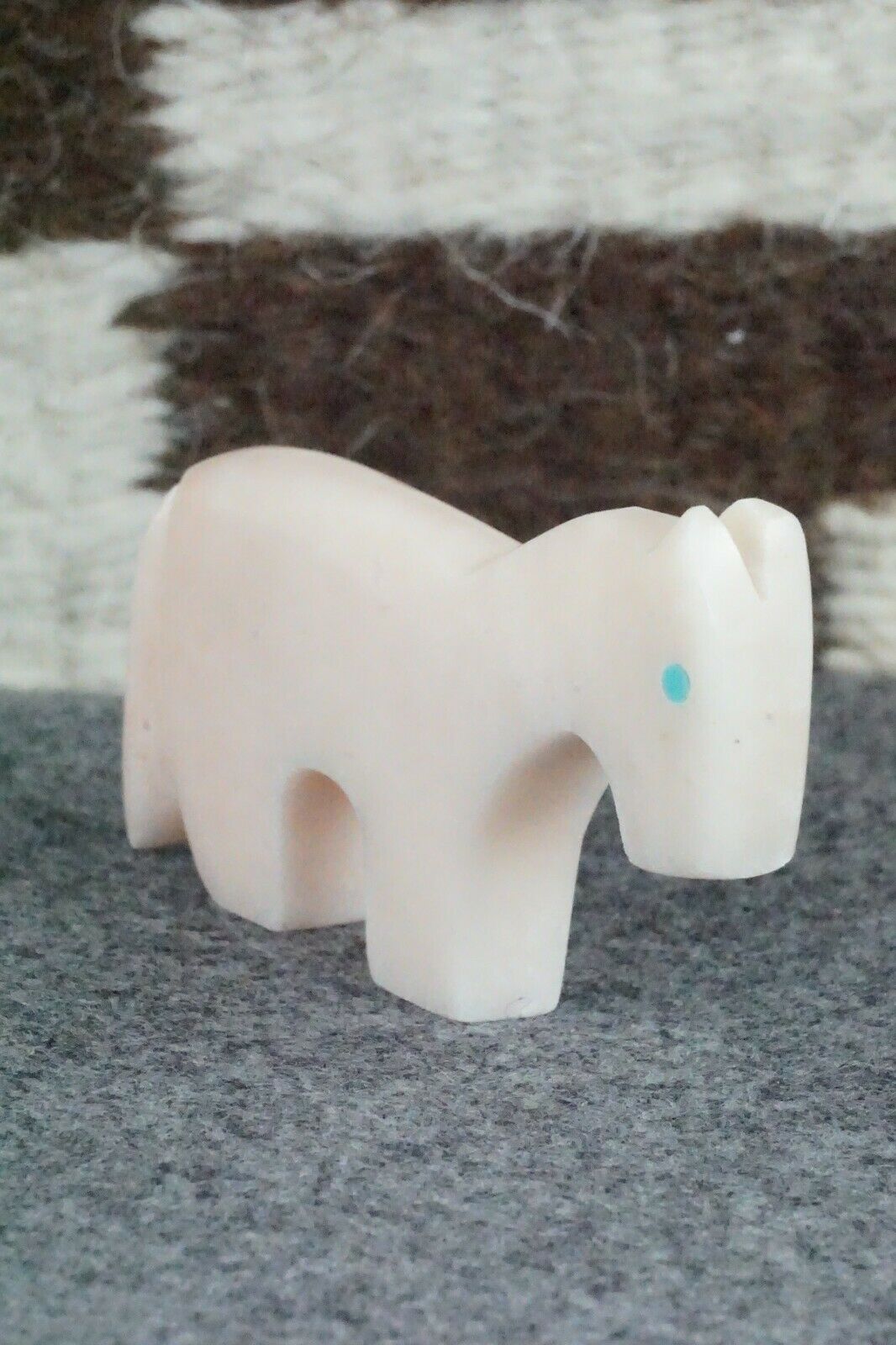 Horse Zuni Fetish Carving - Bernard Laiwakete - High Lonesome Trading